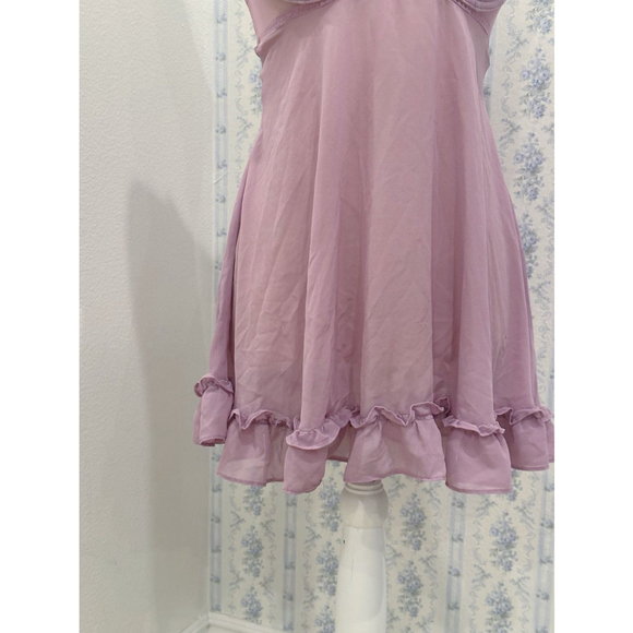 Vintage Delicates fairy purple slip dress - Picture 3 of 5